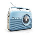 ByronStatics Portable Radio AM FM, Vintage Retro Radio